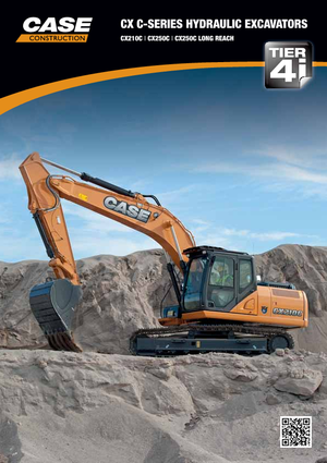 Excavadoras de orugas Case CX 210 C