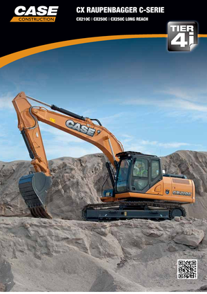 Excavadoras de orugas Case CX 210 C