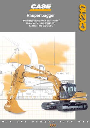 Excavadoras de orugas Case CX 210
