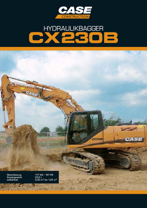 Excavadoras de orugas Case CX 230 B