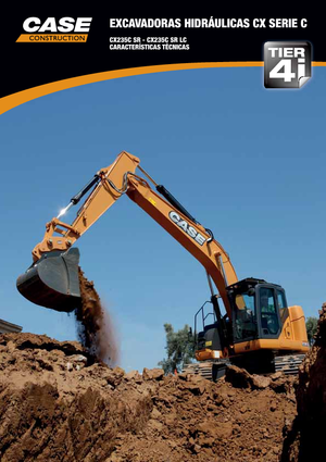 Excavadoras de orugas Case CX235CSR 