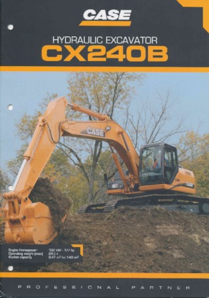 Excavadoras de orugas Case CX 240 B LC