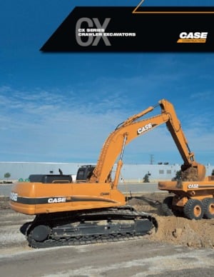 Excavadoras de orugas Case CX 460