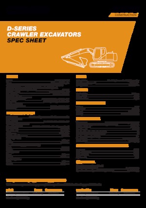 Excavadoras de orugas Case CX240D 