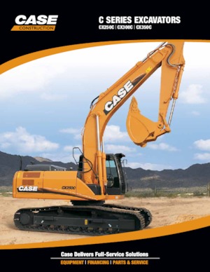 Excavadoras de orugas Case CX 250 C