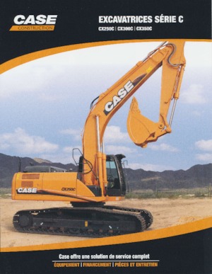 Excavadoras de orugas Case CX 250 C