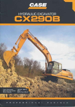 Excavadoras de orugas Case CX 290 B NLC