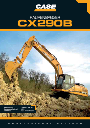 Excavadoras de orugas Case CX 290 B NLC