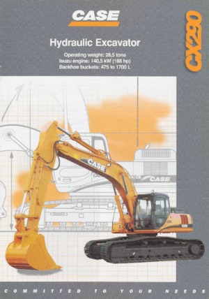 Excavadoras de orugas Case CX 290