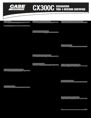 Excavadoras de orugas Case CX 300 C