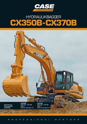 Excavadoras de orugas Case CX 350 B NLC