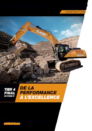 Excavadoras de orugas Case CX350D