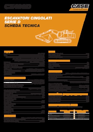 Excavadoras de orugas Case CX490D