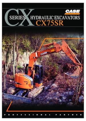 Excavadoras de orugas Case CX 75 SR