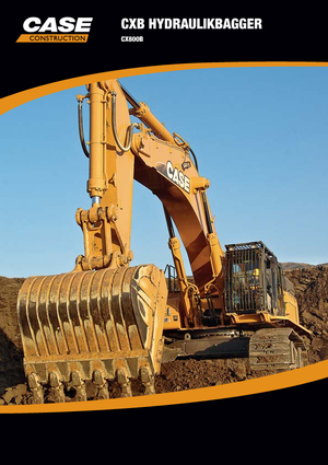 Excavadoras de orugas Case CX 800 B