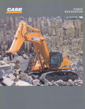 Excavadoras de orugas Case CX 800