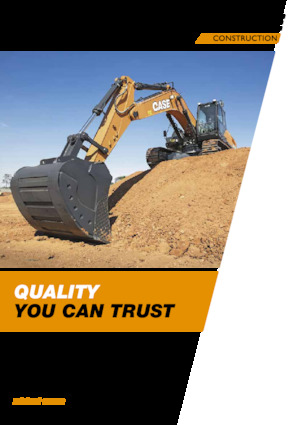 Excavadoras de orugas Case CX370C