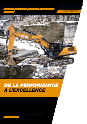 Excavadoras de orugas Case CX350D