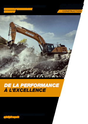Excavadoras de orugas Case CX750D