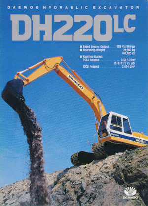 Excavadoras de orugas Daewoo DH220LC