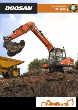 Excavadoras de orugas Doosan DX140LC-5