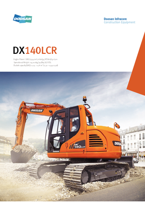 Excavadoras de orugas Doosan DX 140 LCR
