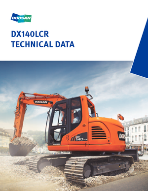 Excavadoras de orugas Doosan DX 140 LCR