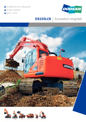 Excavadoras de orugas Doosan DX235LCR