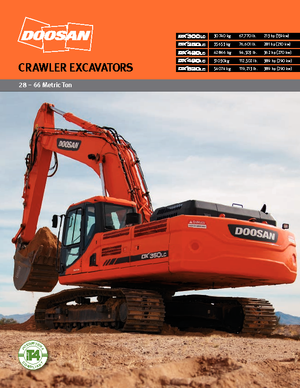 Excavadoras de orugas Doosan DX530LC-3