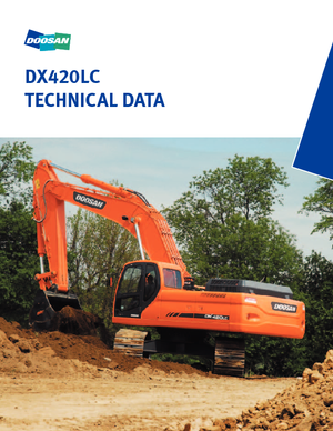 Excavadoras de orugas Doosan DX 420 LC