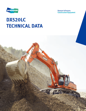 Excavadoras de orugas Doosan DX 520 LC