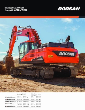 Excavadoras de orugas eléctricas Doosan DX300LC-5