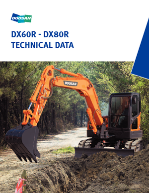 Excavadoras de orugas Doosan DX 80 R