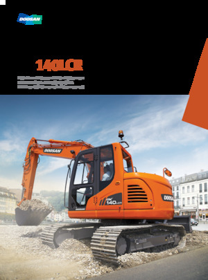 Excavadoras de orugas Doosan DX140LCR-5