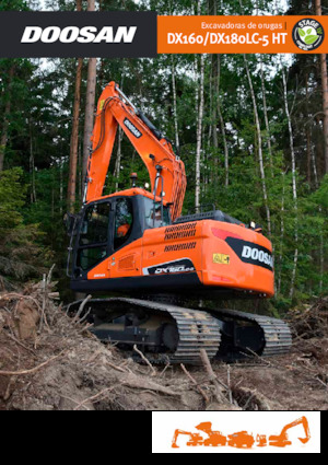 Excavadoras de orugas Doosan DX160LC-5 HT