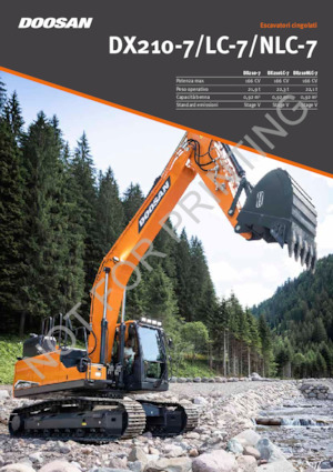 Excavadoras de orugas Doosan DX210-7
