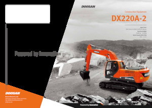 Excavadoras de orugas Doosan DX220A