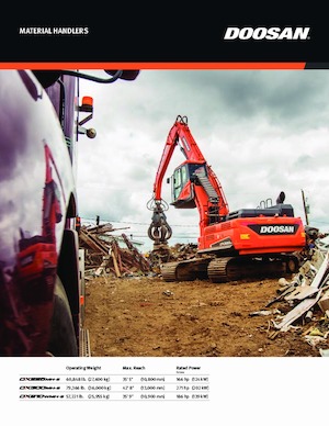 Excavadoras de orugas Doosan DX220AF