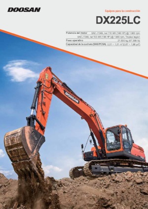 Excavadoras de orugas Doosan DX225LC
