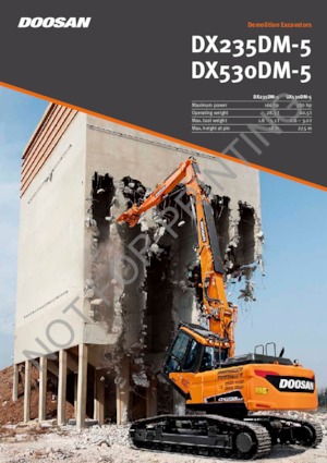Excavadoras de orugas Doosan DX235DM-5