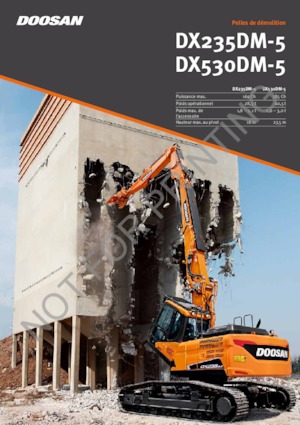 Excavadoras de orugas Doosan DX235DM-5