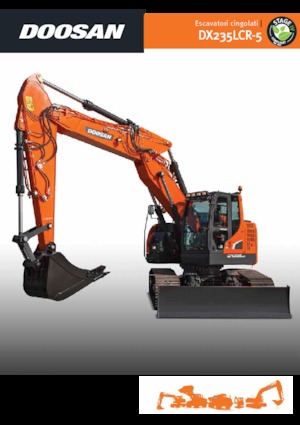 Excavadoras de orugas Doosan DX235LCR-5