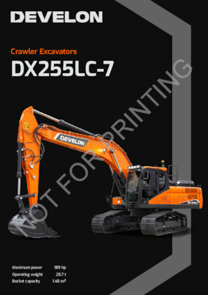 Excavadoras de orugas Develon DX225LC-7 SLR 