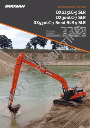 Excavadoras de orugas eléctricas Doosan DX300LC-7 SLR