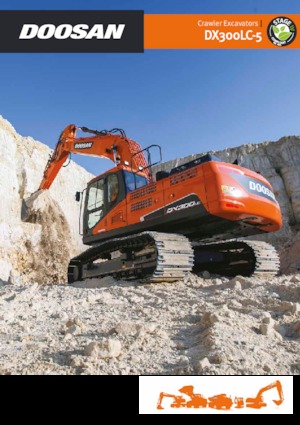 Excavadoras de orugas eléctricas Doosan DX300NLC-5
