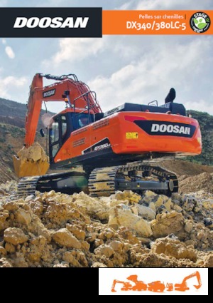 Excavadoras de orugas Doosan DX340LC-5