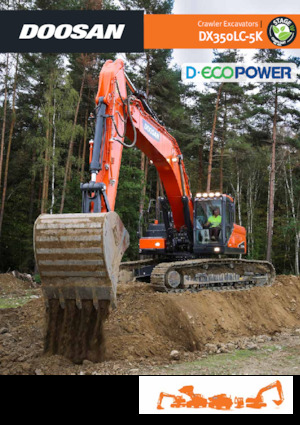 Excavadoras de orugas Doosan DX350LC-5K