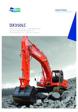 Excavadoras de orugas Doosan DX350LC
