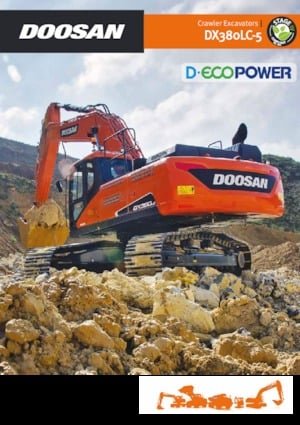 Excavadoras de orugas Doosan DX380NLC-5