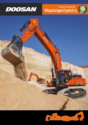 Excavadoras de orugas Doosan DX490NLC-5